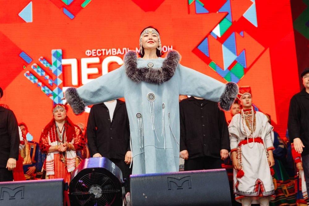 19-й Всероссийский фестиваль-марафон «Песни России» в Республике Марий Эл. Концерт в г. Волжск